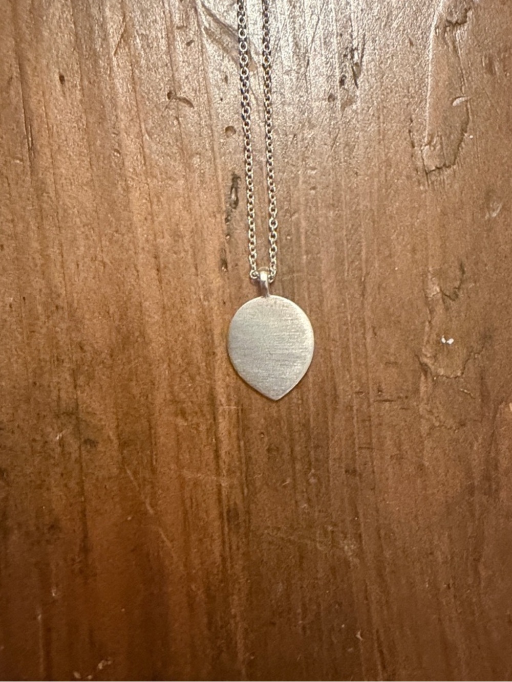 Me&Ro Sterling Silver Lotus Petal Pendant Necklace 18” - Picture 2 of 4